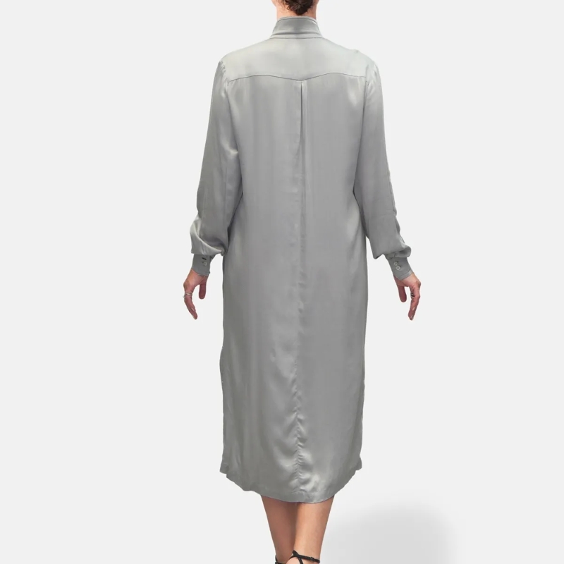 Helene Galwas Kleid Hemdkleid BRITTA silber(Image 3)