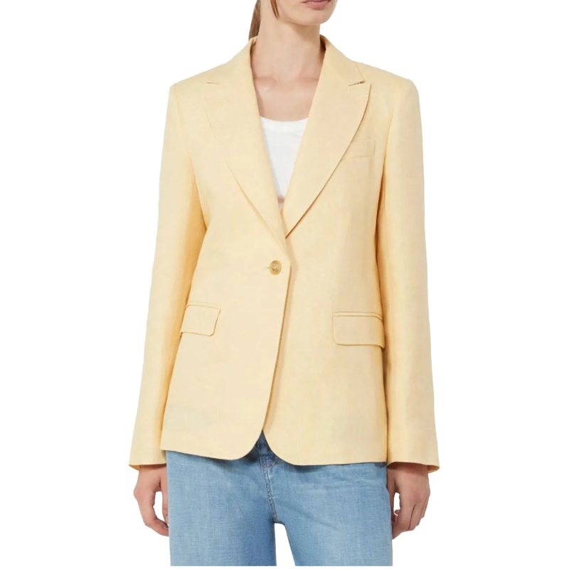 Max Mara Blazer Max Mara Weekend Wkdnalut Blazers Lichtgeel 261504 gelb(Image 2)
