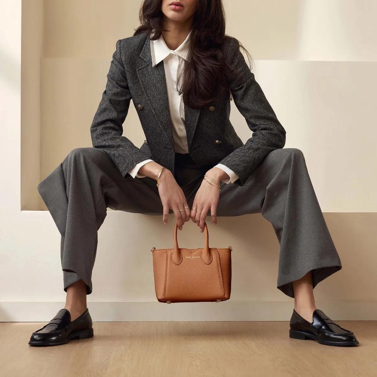 Isabel Bernard Crossbody bags Honoré Cloe Mini Handtasche in bruin