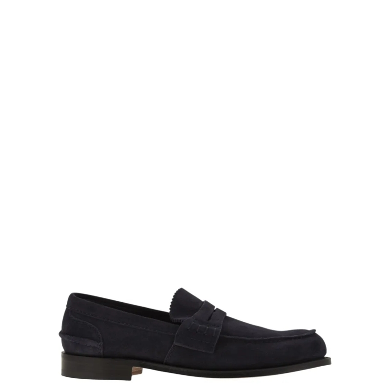 Church's Loafer Pembrey - Suede Moccasin Blue