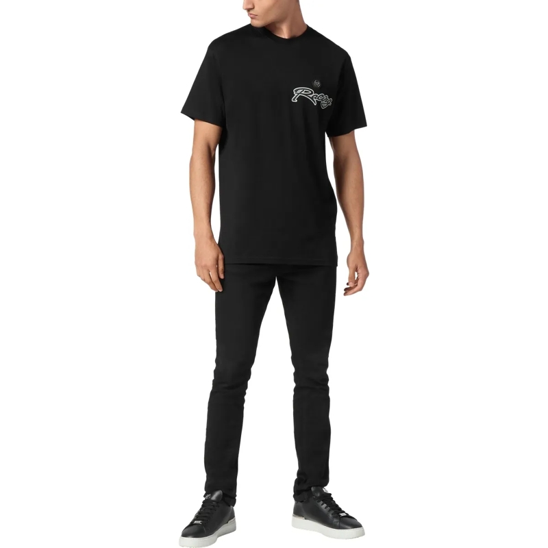 Philipp Plein T-Shirt T-Shirt Hexagon schwarz(Image 4)
