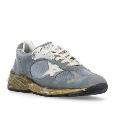 Golden Goose Low-Top Sneaker - Sky Blue Suede Leather And Fabric Sneakers - Gr. 39 (EU) - in Blau - für Damen