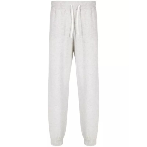 MSGM Tapered Knit Track Pants Grey 