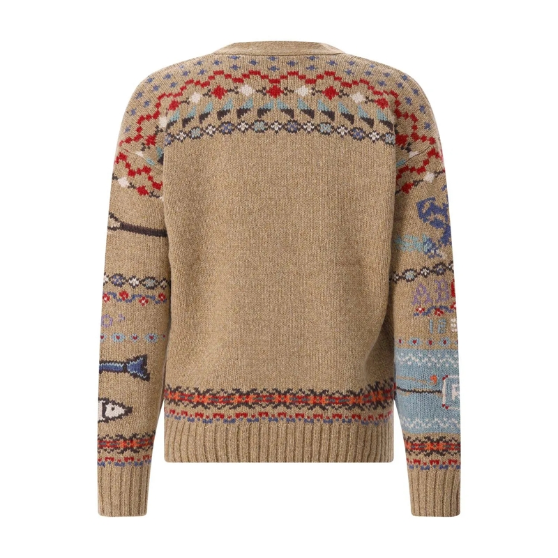 Polo Ralph Lauren Strickjacke Strickjacke aus Wolle braun(Image 2)