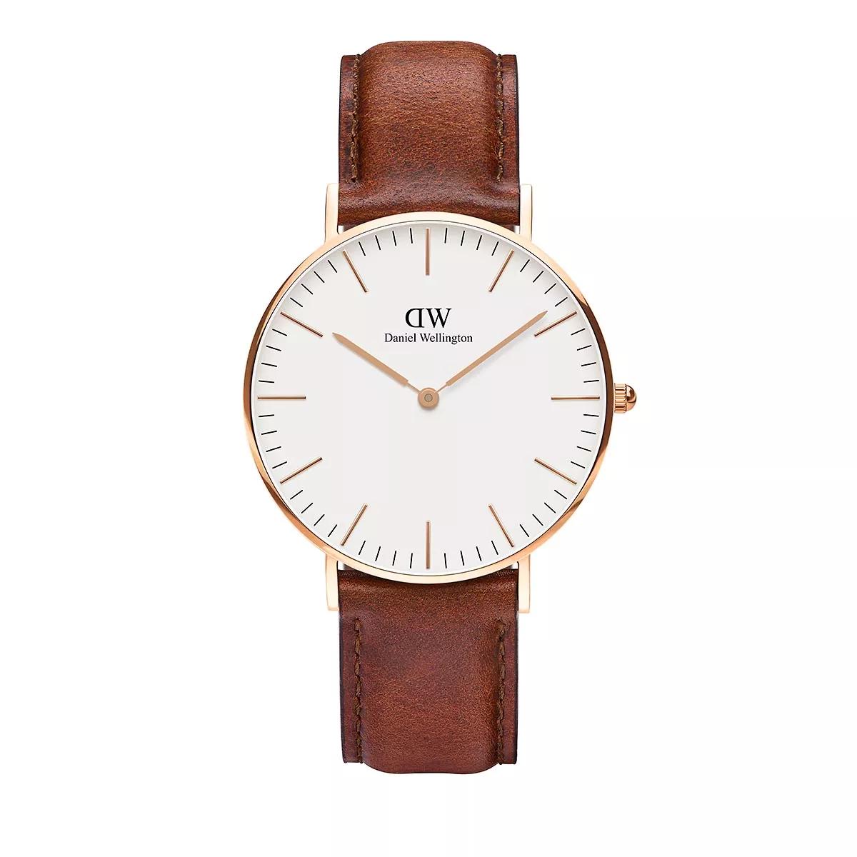 Daniel Wellington Uhr - Classic St Mawes 36 mm - Gr. unisize - in Braun - für Damen