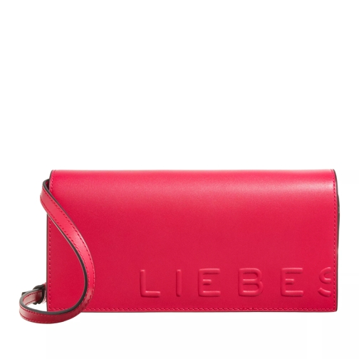 Liebeskind Berlin Paper Bag Logo Carter Crossbody Xs Lemonade Pink Cross body-väskor