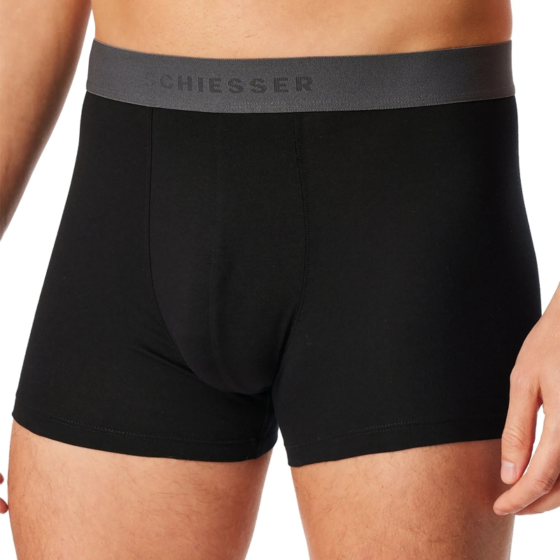 SCHIESSER  3PACK Shorts "95/5" 3er Pack schwarz(Image 2)