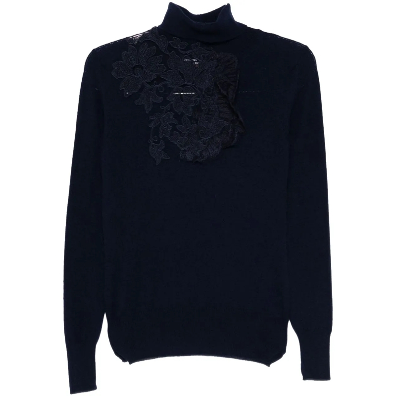 Ermanno Scervino  Sweaters Blue blau