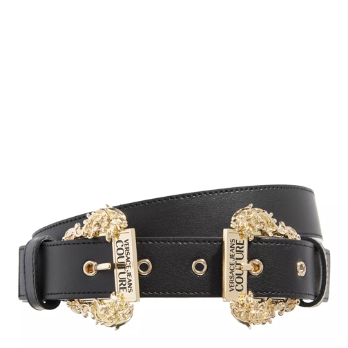 Versace Jeans Couture Cintura Belt Black Ledergürtel