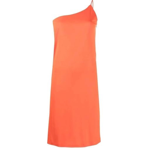 Dsquared2 Midi Jurken vestito orange orange