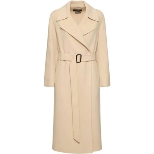 Max Mara Übergangsjacke Max Mara Weekend Coats Cream White weiß