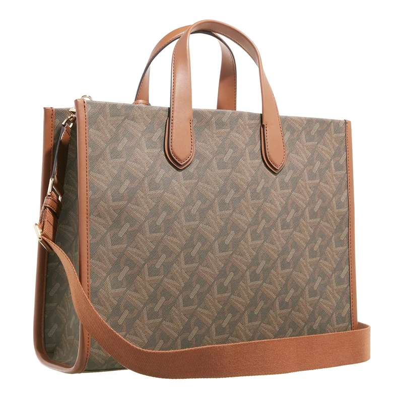 MICHAEL Michael Kors Tote Lg Grab Tote Brown Luggage(Image 4)