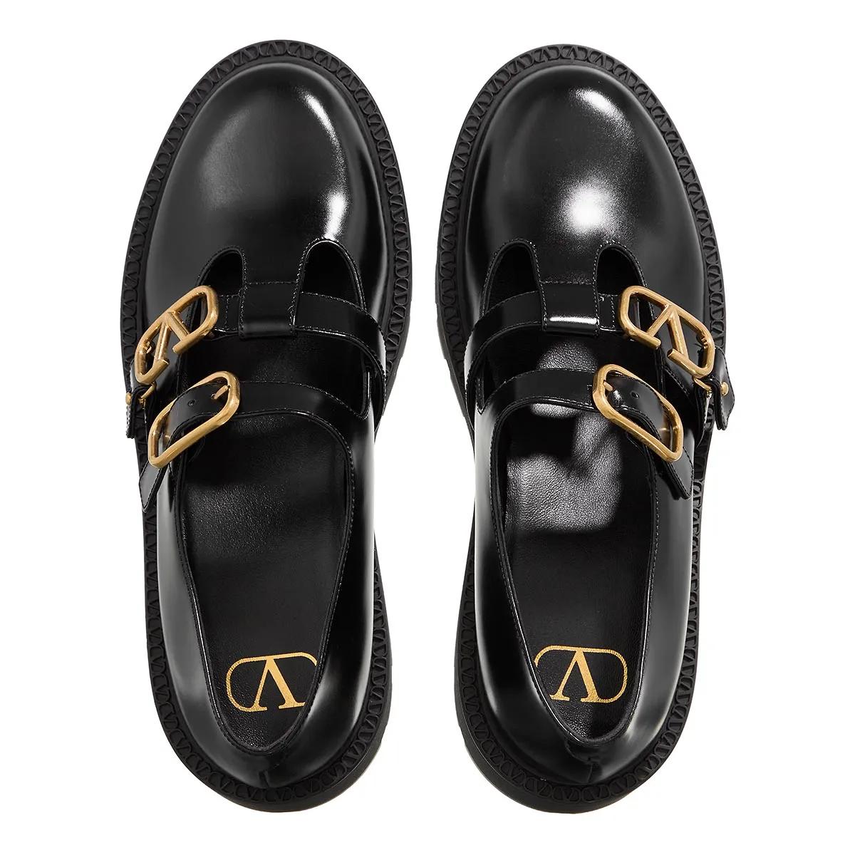 Thumbnail - Valentino Garavani Loafer - Mary Jane Vlogo - Gr. 40 (EU) - in Schwarz - für Damen