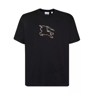 Burberry t shirt wit hot sale