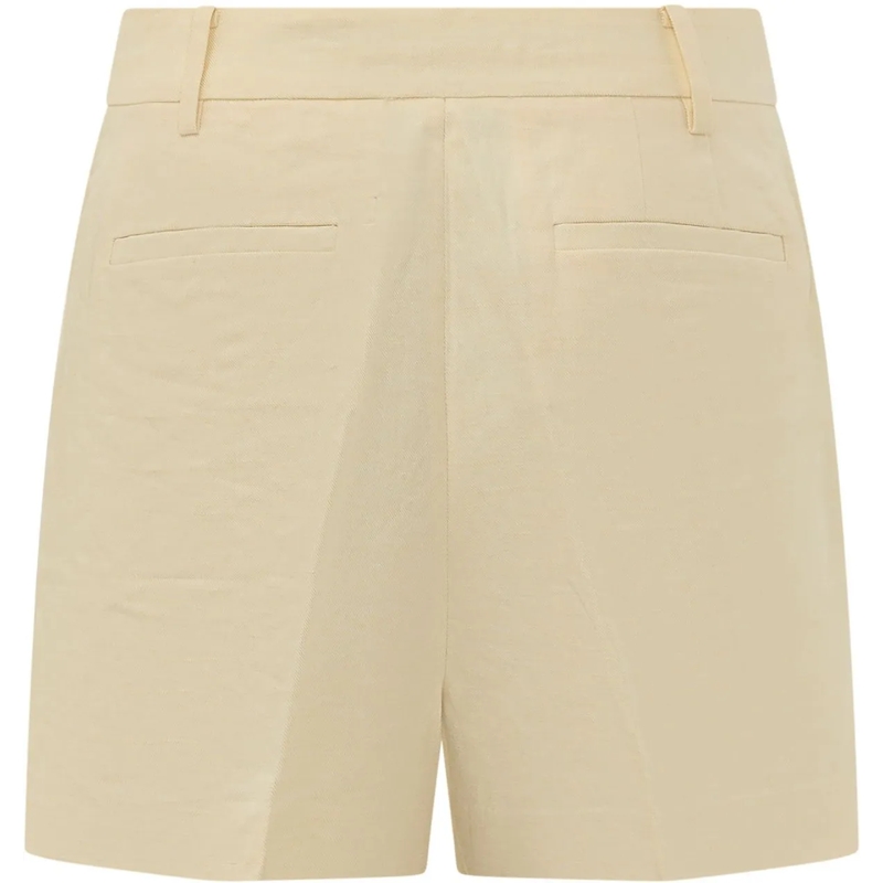 MICHAEL Michael Kors Shorts Shorts con Pieghe e Passanti in Vita beige(Image 2)
