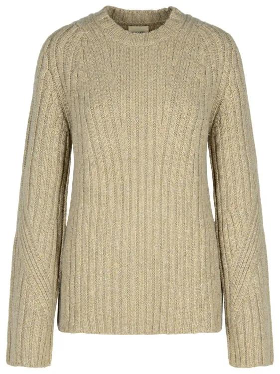 Khaite - Calvin%27 Beige Cashmere Sweater - Größe S -