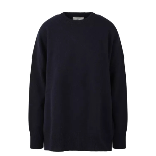 Atomo Factory Open Back Crewneck Sweater Blue 