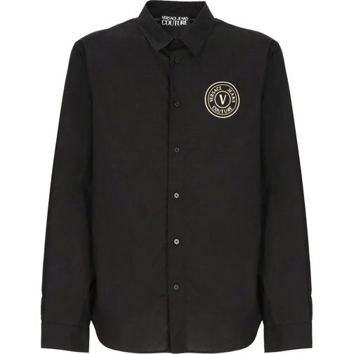 Versace Jeans Couture Legere Oberteile Shirts Black schwarz