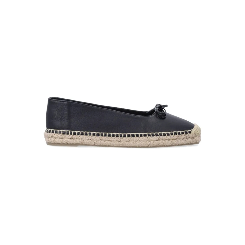 Castaner Balletschoenen Chestnut Espadrilles Pax In Nappa Leather Black