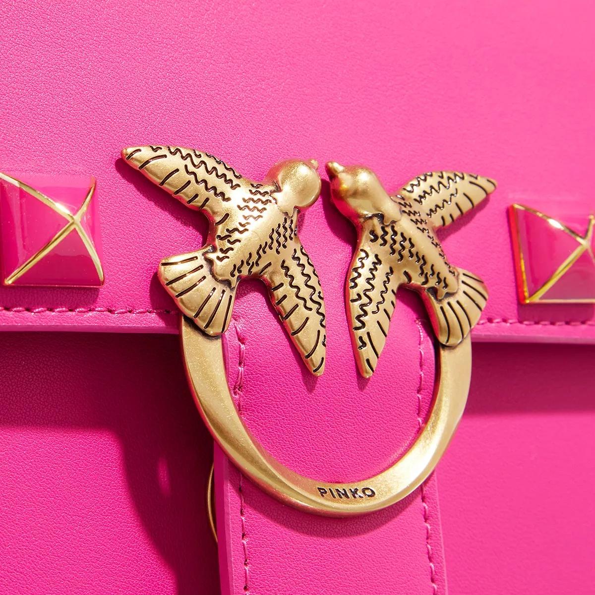 Pinko Crossbody bags Love One Top Handle Mini Light in roze