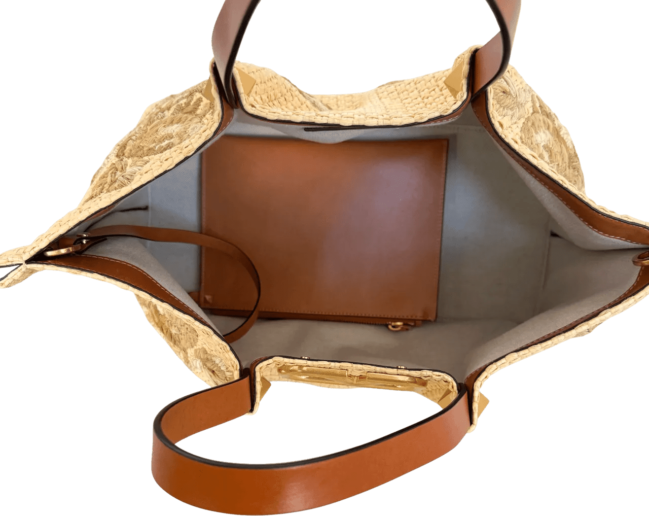 Thumbnail - Valentino Garavani Shopper - Valentino Garavani VLogo Signature Tote Bag Beige - Gr. unisize - in Beige - für Damen