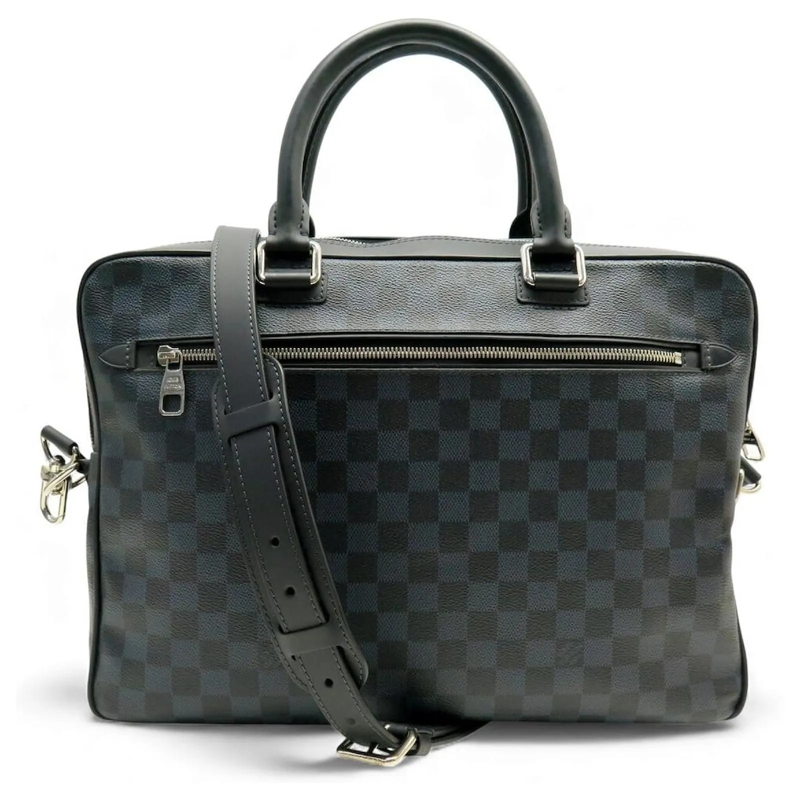 Louis Vuitton Saddle Bag NEUE LOUIS VUITTON DAMIER COBALT DOKUMENTENMAPPE N blau