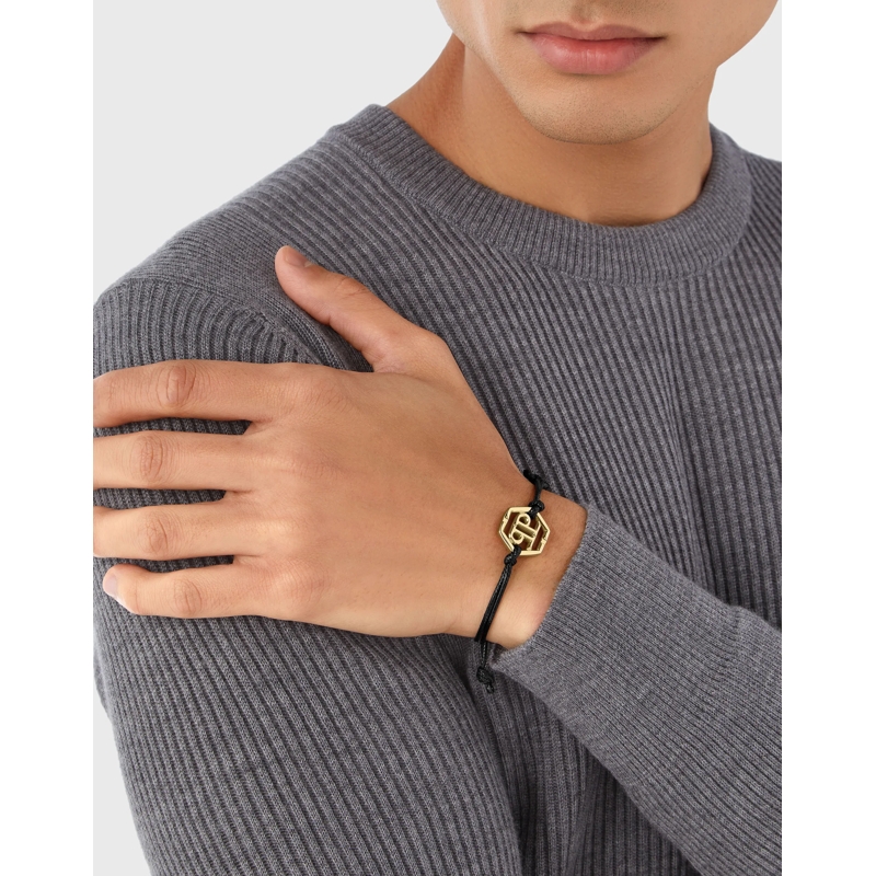 Philipp Plein Armband Bracelet Friendship Hexagon gold(Image 3)