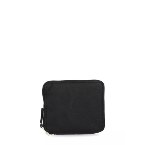 Comme des Garcons Leather Wallet Black Geldbörse