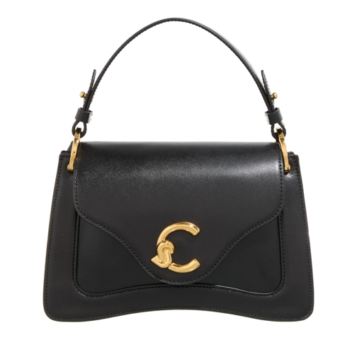 Coccinelle Schultertasche Coccinelle C-Me Calf Cock Noir