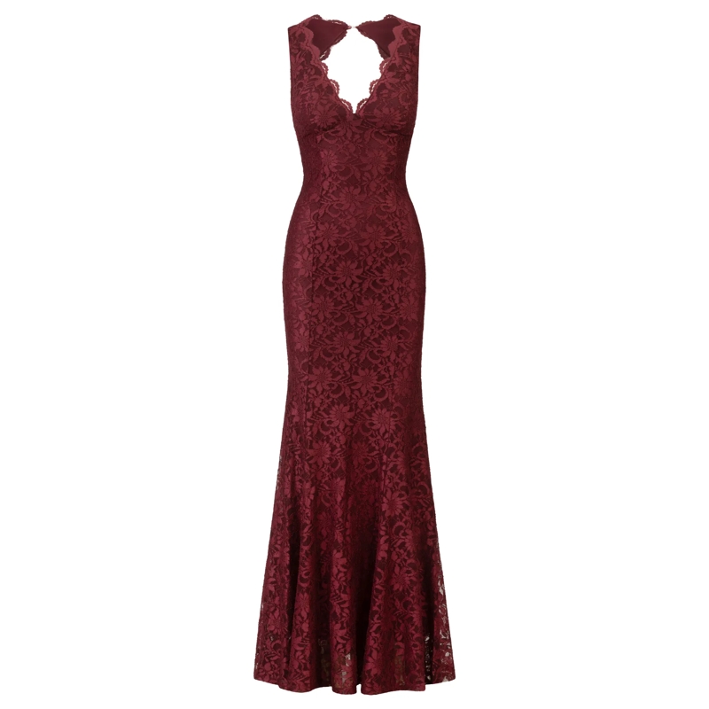 Kraimod Abendkleid Abendkleid bordeaux