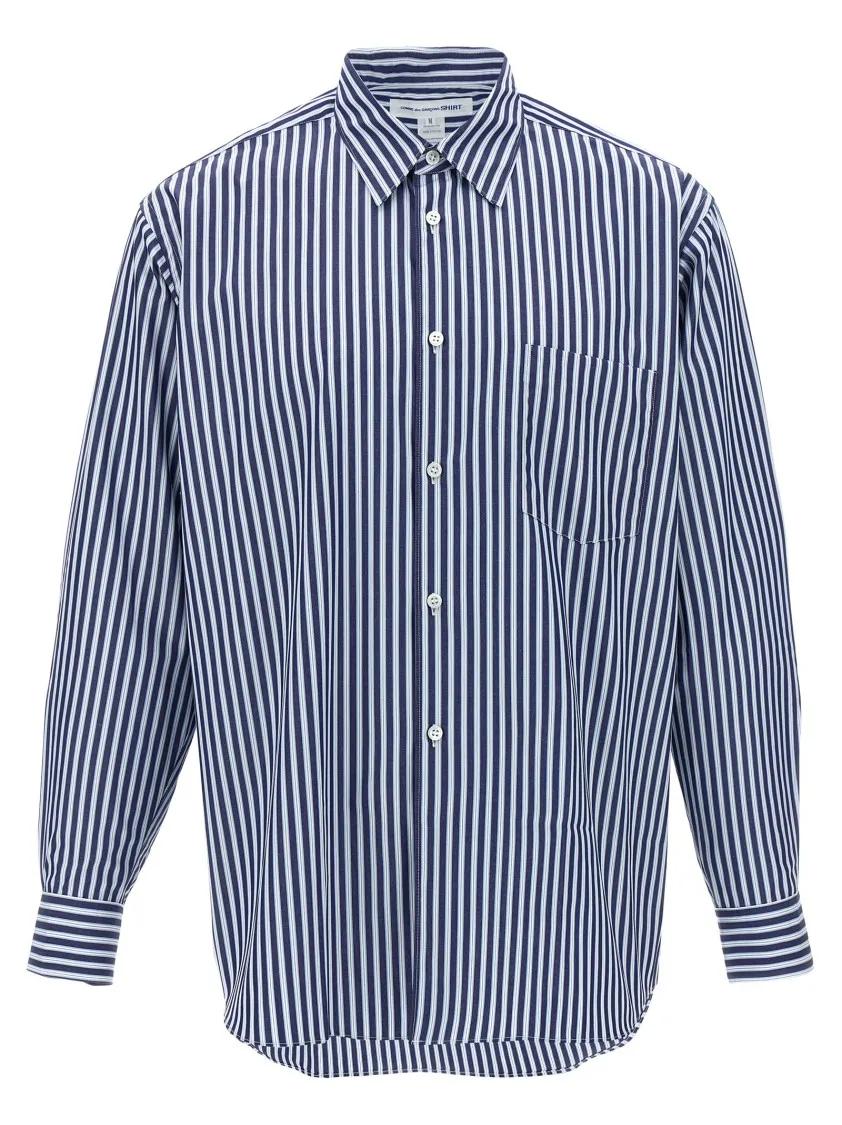 Thumbnail - Comme des Garcons - 'Forever' Shirt - Größe M - blau