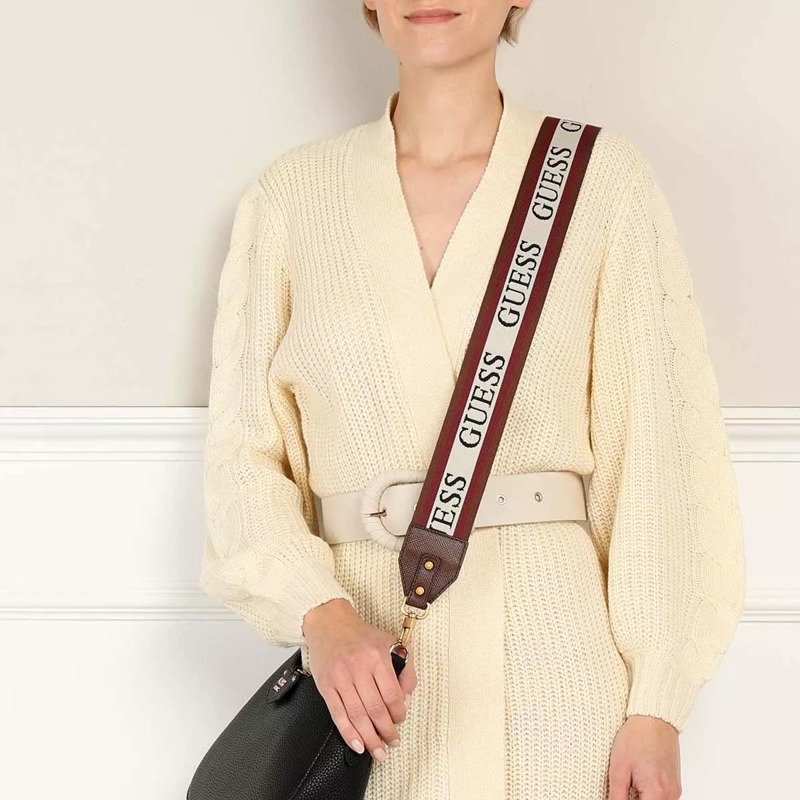 Guess Bandoulière Webbing Strap Chocolate(Image 2)