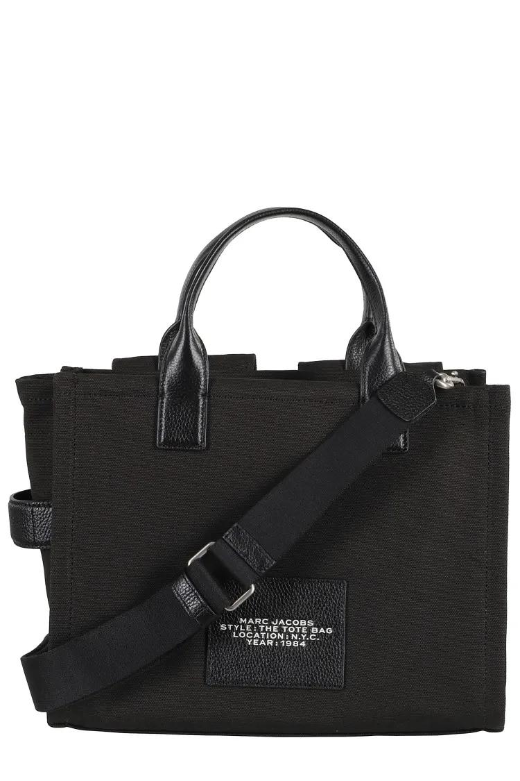 Marc Jacobs Shoppers & Totes Medium Cargo Tote With Leather Handles And Zip Clo in zwart