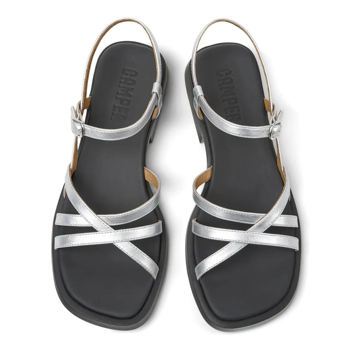 Thumbnail - Camper Sandaletten mit Absatz - Sandalen Dana Dana - Gr. 36 (EU) - in Silber - für Damen