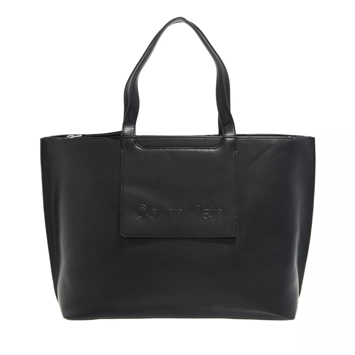 Calvin klein large shopper deals tote bag