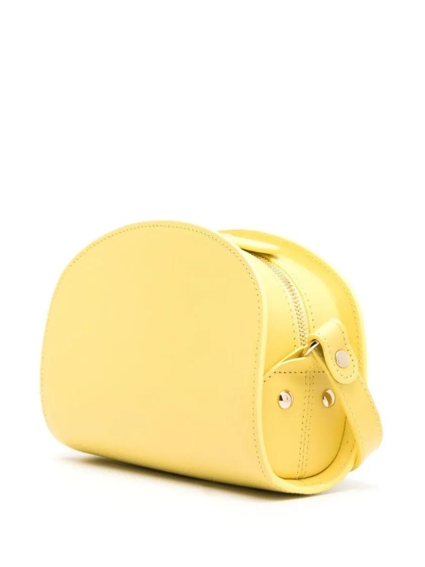 A.P.C. Hobo bags Mini Demi-Lune Bag in geel