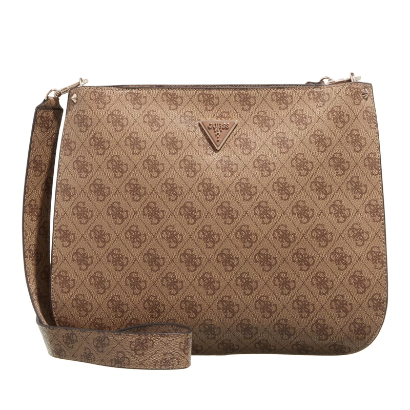 Guess Crossbody Bag Meridian Shoulder Bag Latte Logo