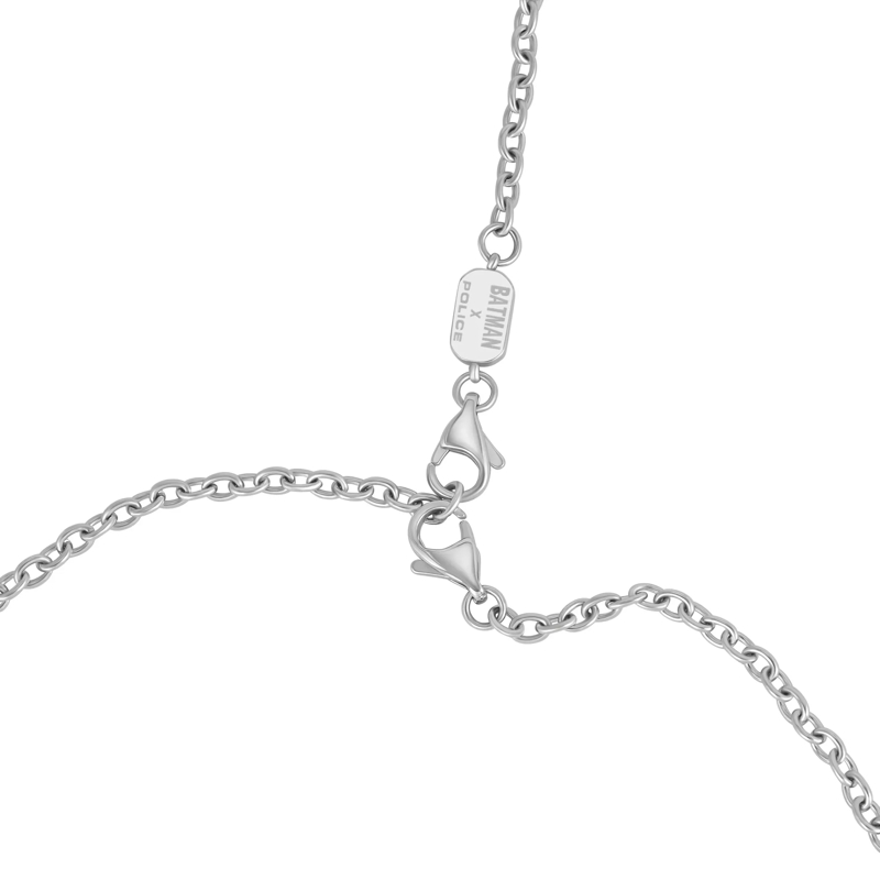 Police  Herrenkette Batwing- Herrenkette- Farbe: schwar silber(Image 3)