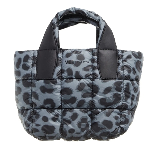 VeeCollective Tote Porter Tote Mini Grey Leopard Print