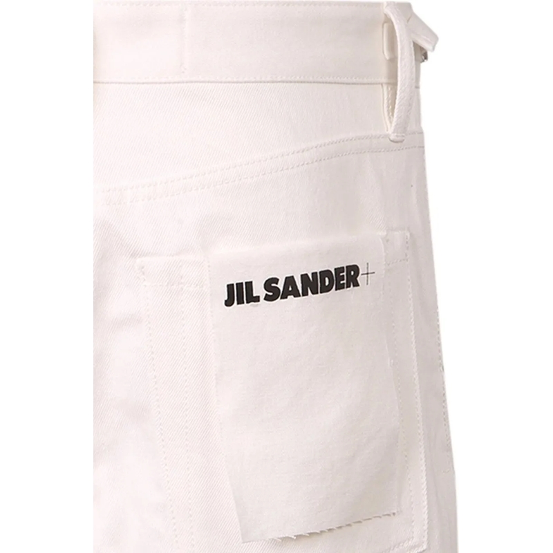 Jil Sander Short en jean Jil Sander Denim Shorts weiß(Image 3)