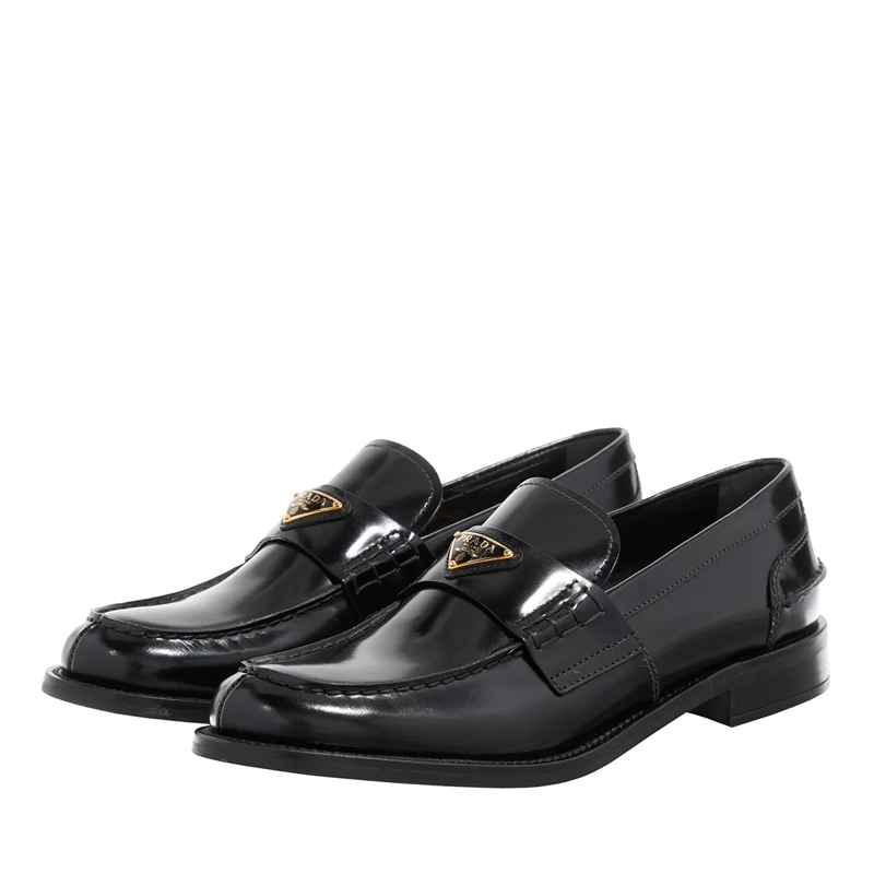 Prada Loafer Logo Loafer Nero(Image 3)