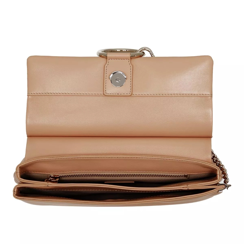 Chloé Satchel Faye Top Handle Bag Leather Sandy Beige(Image 6)