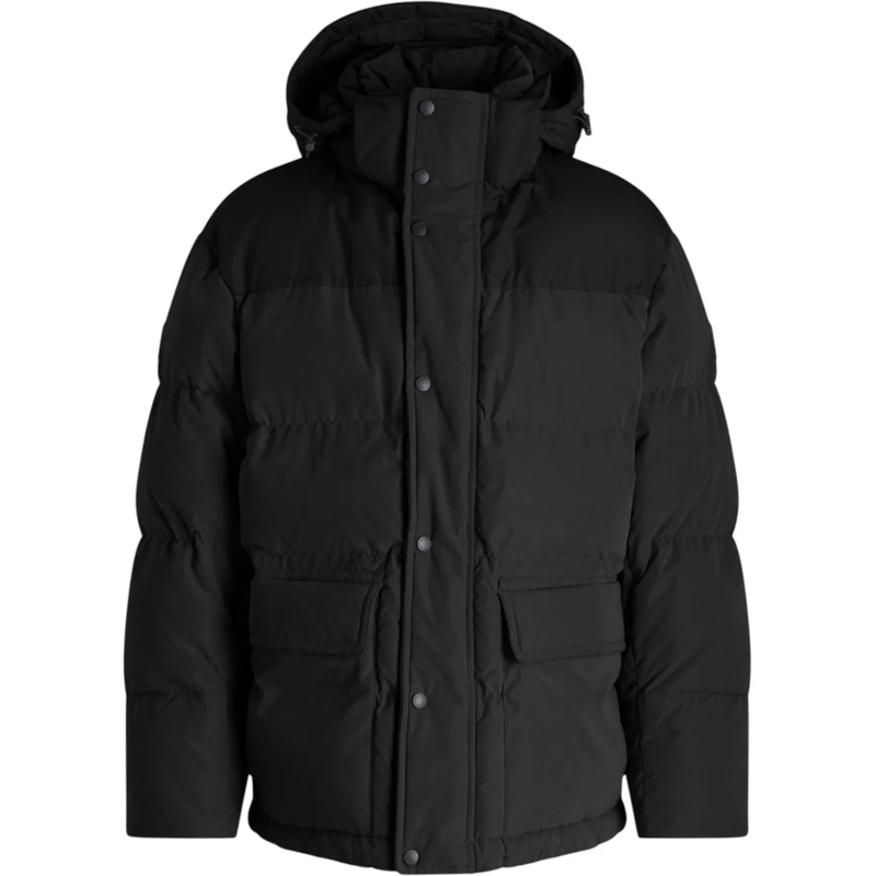 Boss Daunenjacke Heren Jas schwarz