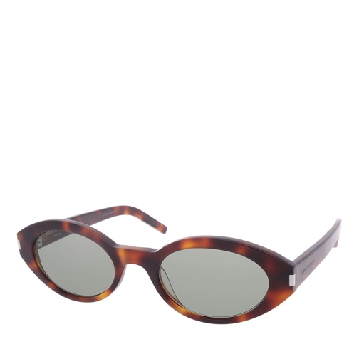 Saint Laurent Sonnenbrille SL 567-002 Havana-Havana-Green