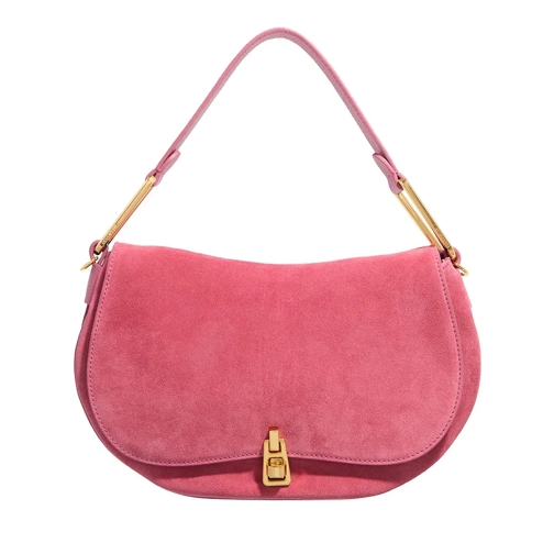 Coccinelle Coccinellemagie Suede Bim Rosewood/Rosewo Hobo Bag