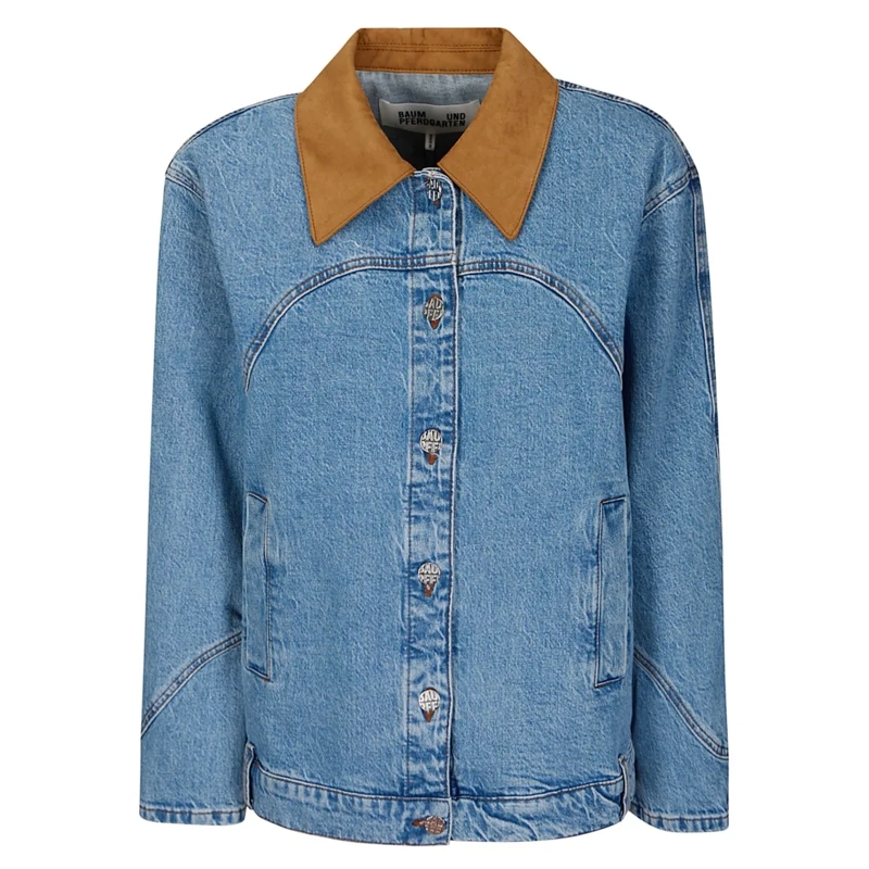 Baum Und Pferdgarten Jeansjacke Bayson Jacket Blue