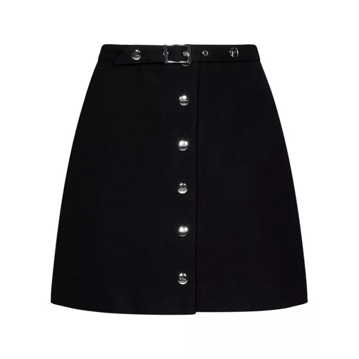 Etro Black Short Skirt Black 