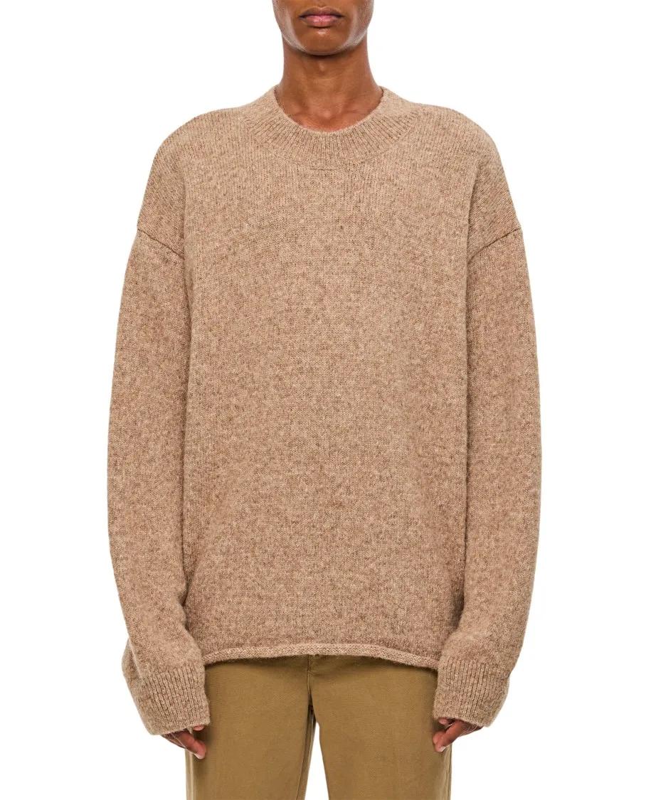 Jacquemus - Le Pull Jacquemus Crewneck Sweater - Größe M - braun