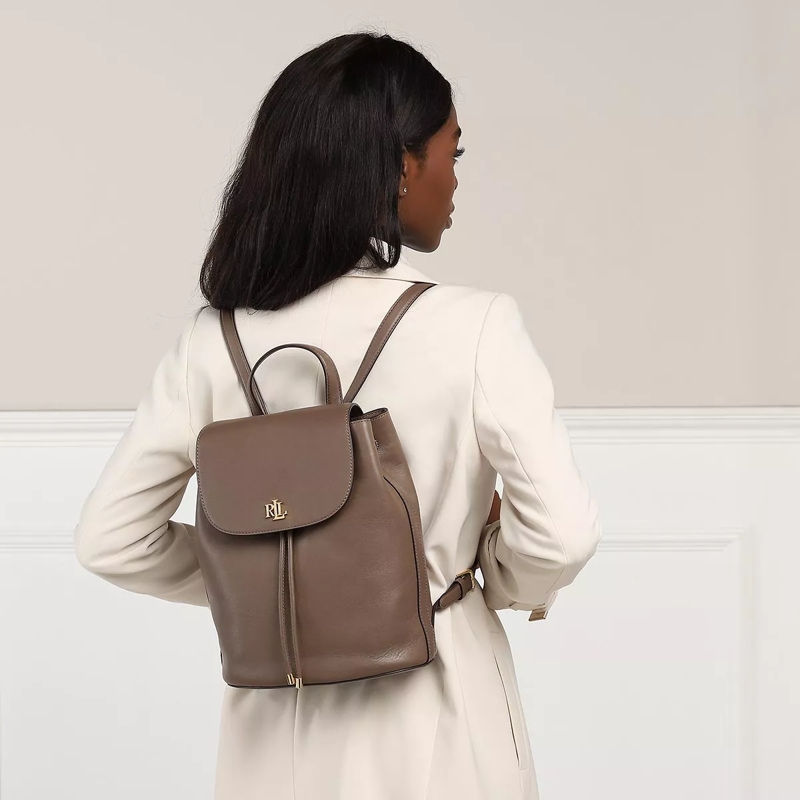 Lauren Ralph Lauren Rucksack Winny Backpack Medium Truffle(Image 2)