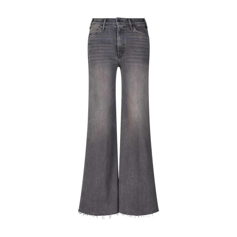 Mother Jeans 'The Hustler Roller Sneak Fray' Jeans Grey